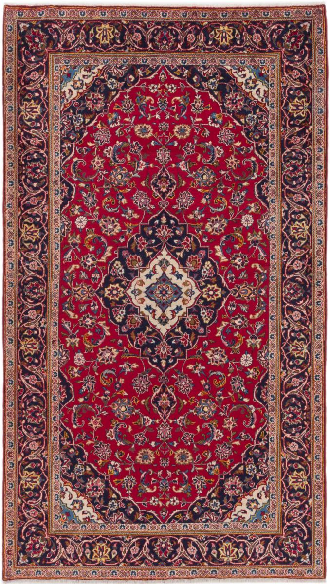 Tapis persan Kashan 260x147 260x147, Tapis persan Noué à la main