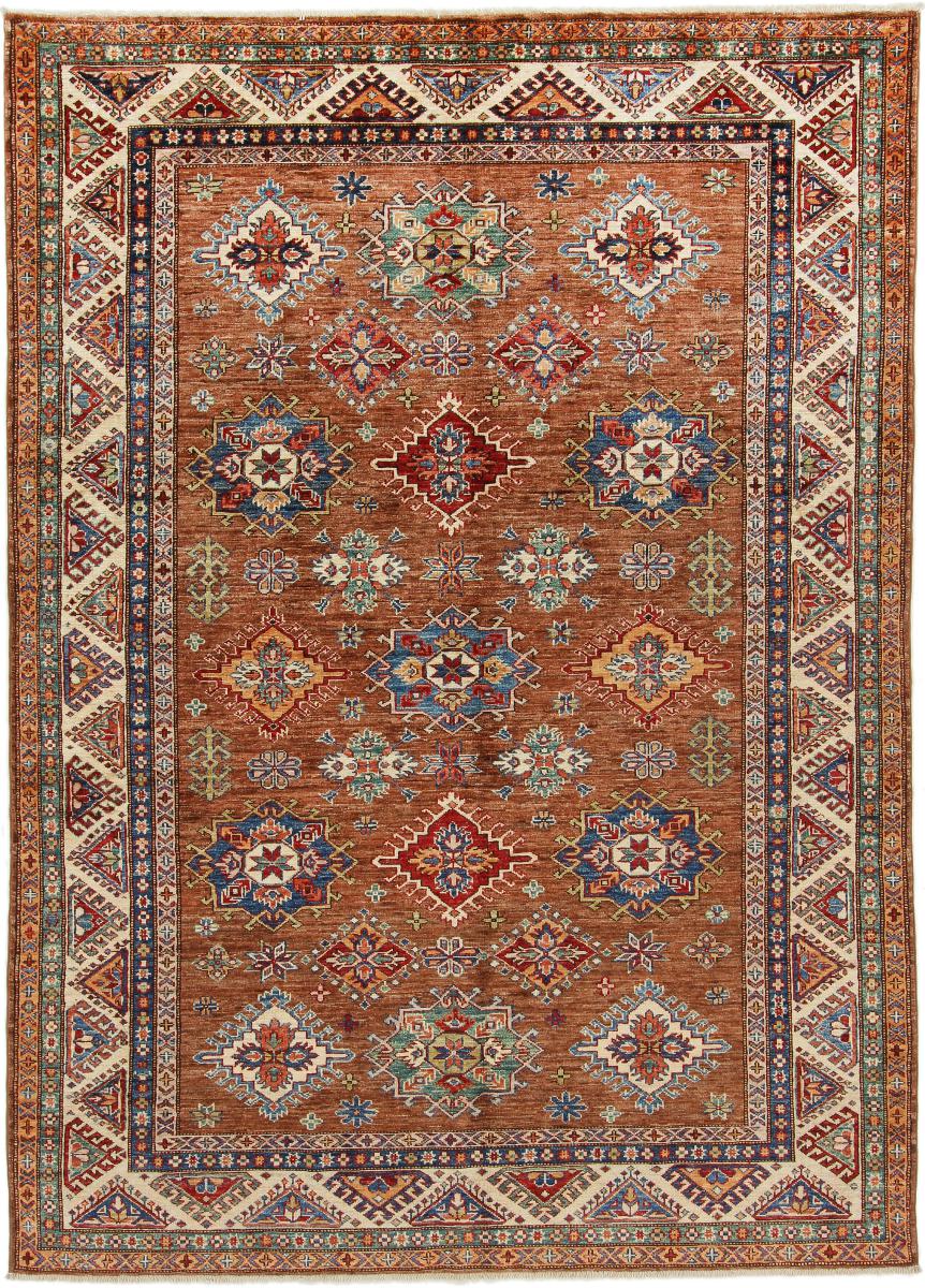 Afghaans tapijt Super Kazak 237x171 237x171, Perzisch tapijt Handgeknoopte
