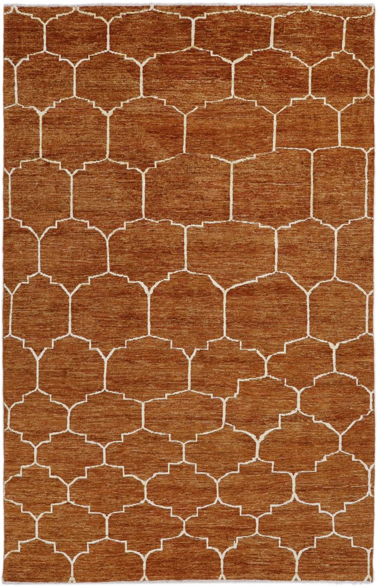 Afghanischer Teppich Ziegler Gabbeh 294x185 294x185, Perserteppich Handgeknüpft