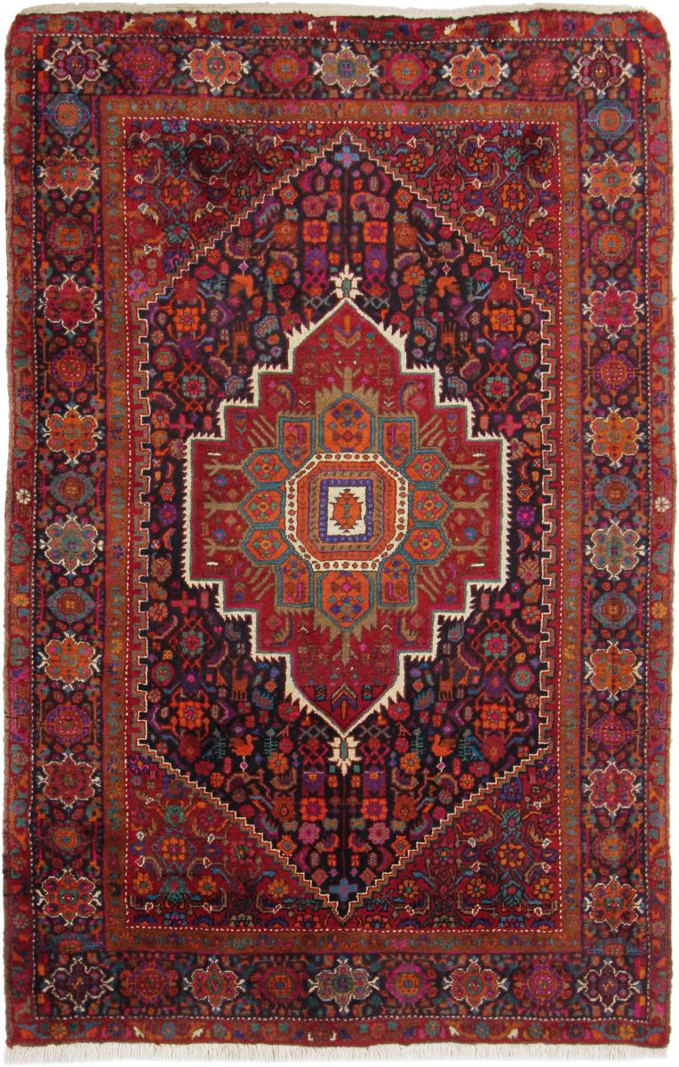Persian Rug Gholtogh 6'6"x4'2" 6'6"x4'2", Persian Rug Knotted by hand