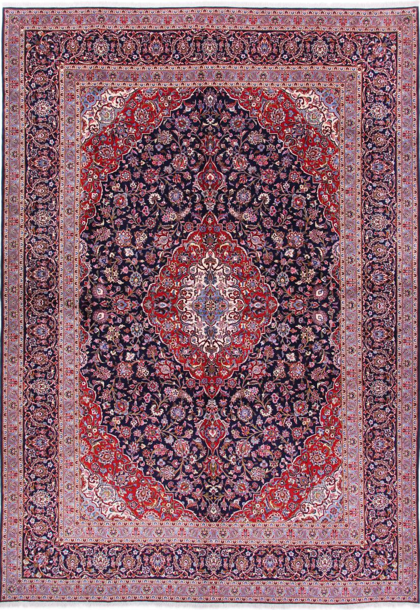 Persian Rug Keshan 13'2"x9'10" 13'2"x9'10", Persian Rug Knotted by hand