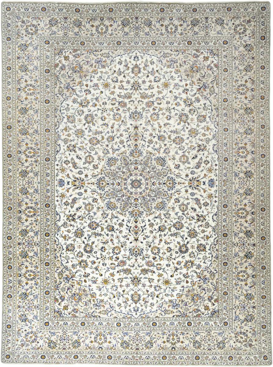 Persian Rug Keshan 12'11"x9'7" 12'11"x9'7", Persian Rug Knotted by hand