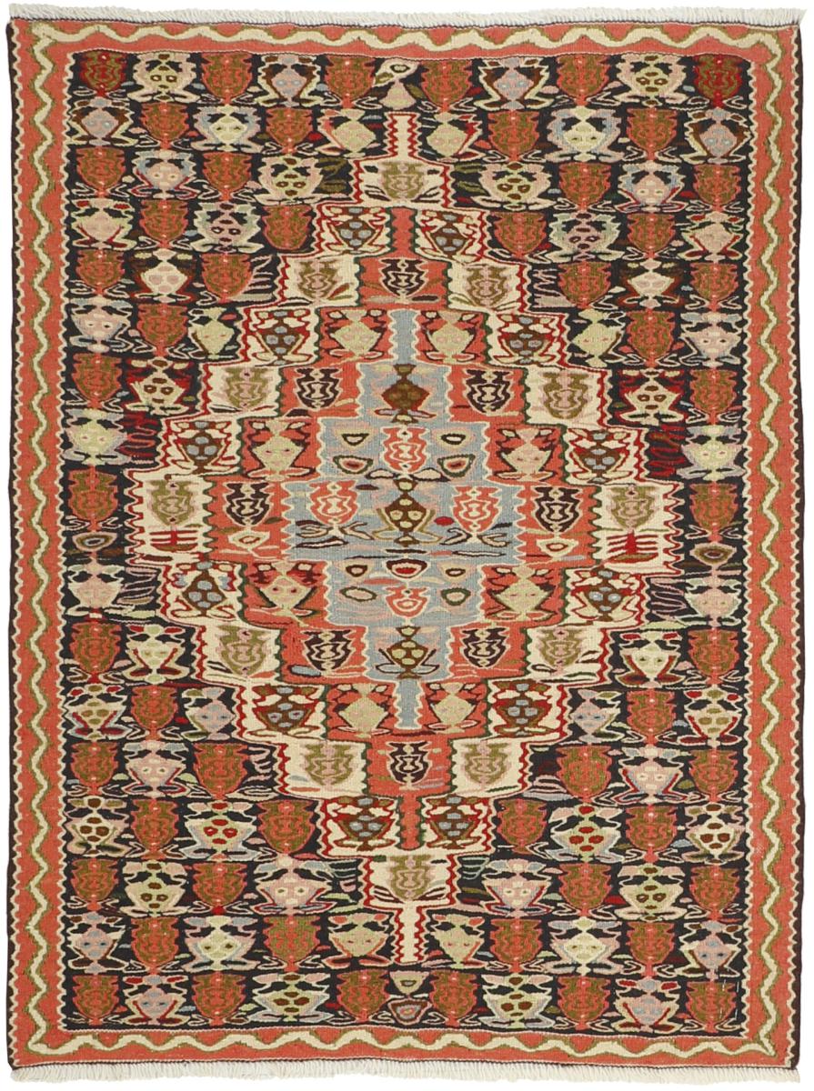 Tapete persa Kilim Senneh 104x83 104x83, Tapete persa Atado à mão