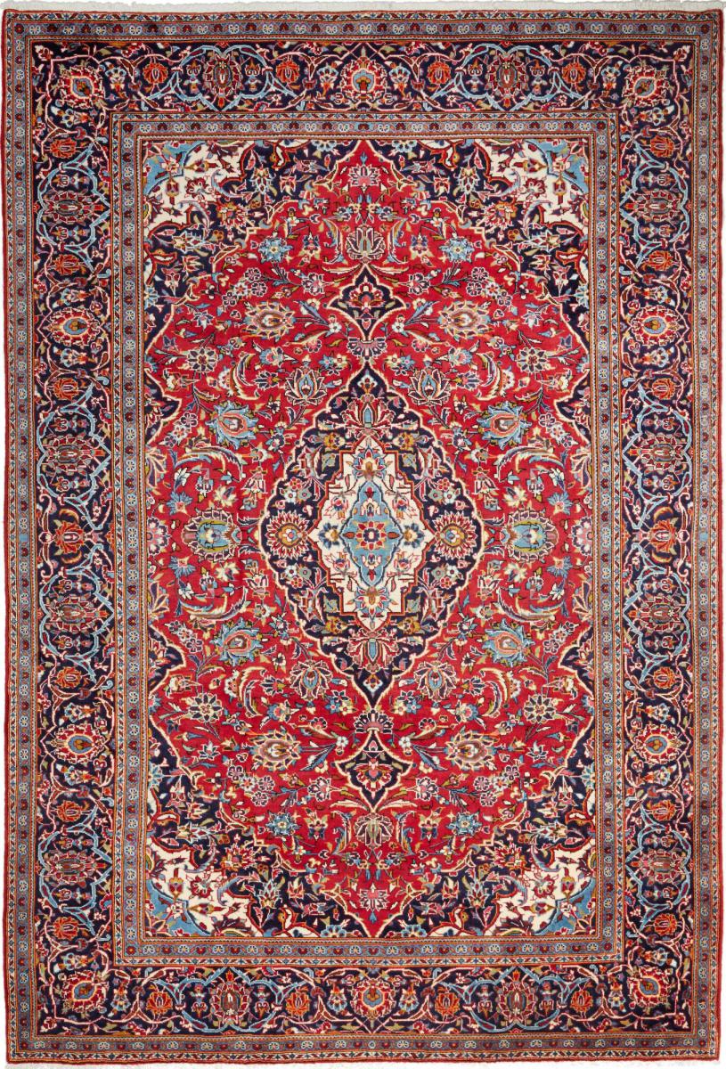 Persian Rug Keshan 295x203 295x203, Persian Rug Knotted by hand