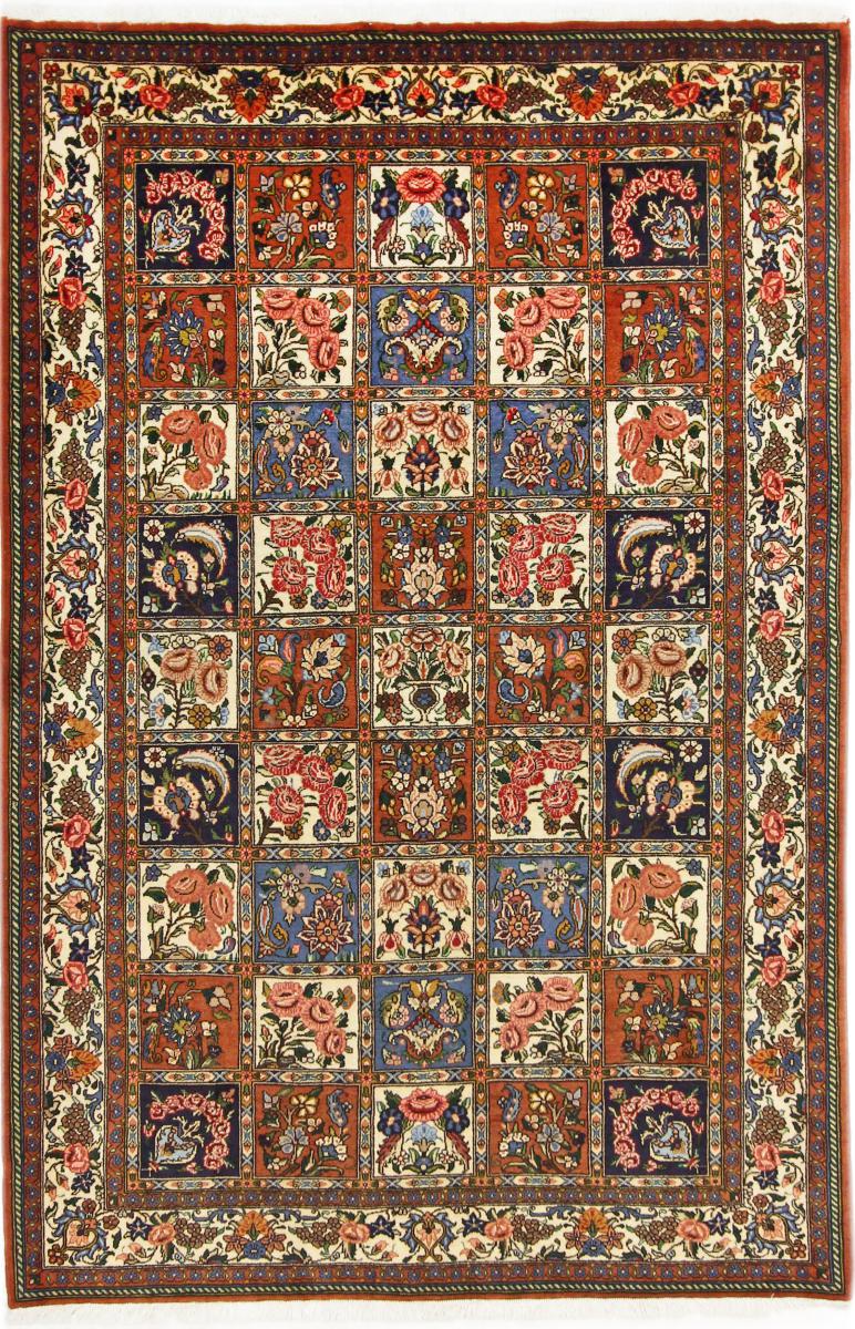 Persian Rug Bakhtiari 227x150 227x150, Persian Rug Knotted by hand