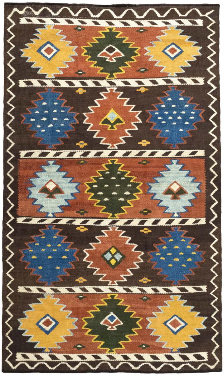 Alfombra persa Kilim Fars 192x116 192x116, Alfombra persa Tejido a mano