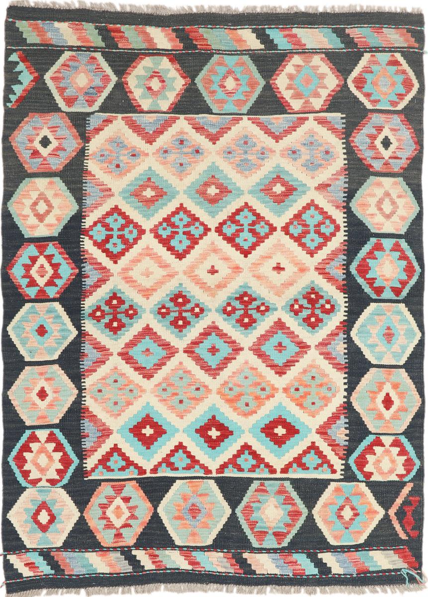 Afghansk tæppe Kelim Afghan Heritage 170x127 170x127, Persisk tæppe Håndvævet