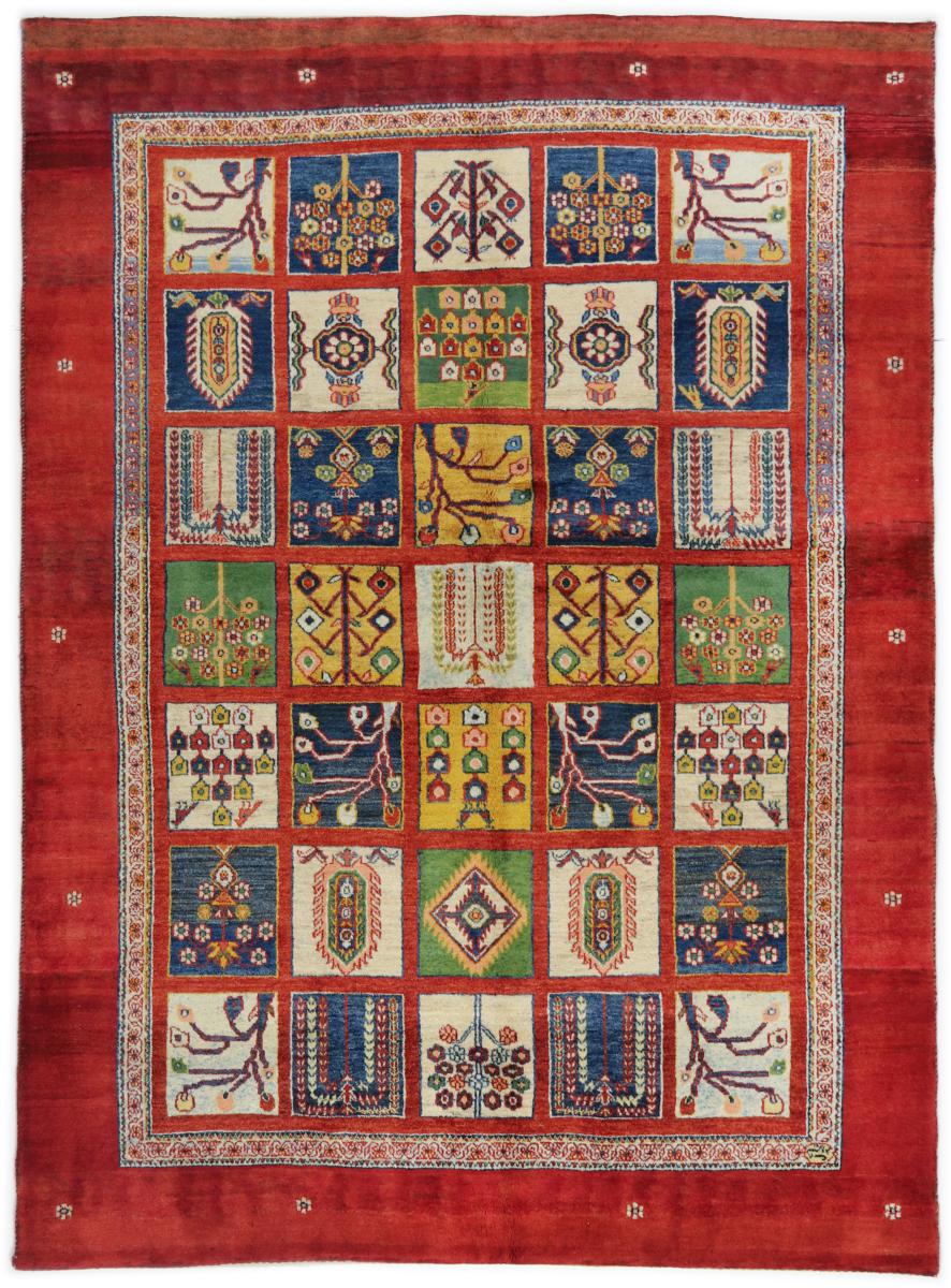  ペルシャ絨毯 ペルシャ ギャッベ ペルシャ ロリbaft 6'8"x4'11" 6'8"x4'11",  ペルシャ絨毯 手織り