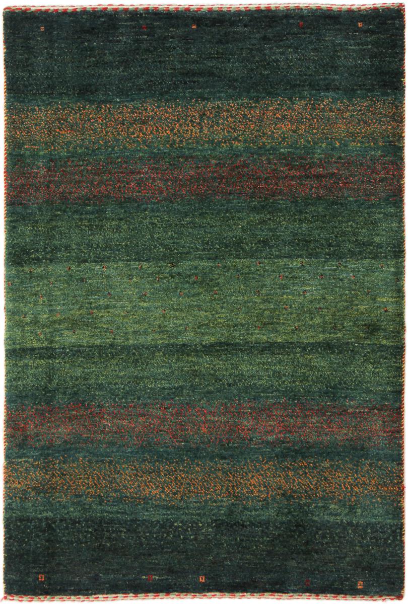 Persian Rug Persian Gabbeh Loribaft Nowbaft 121x83 121x83, Persian Rug Knotted by hand