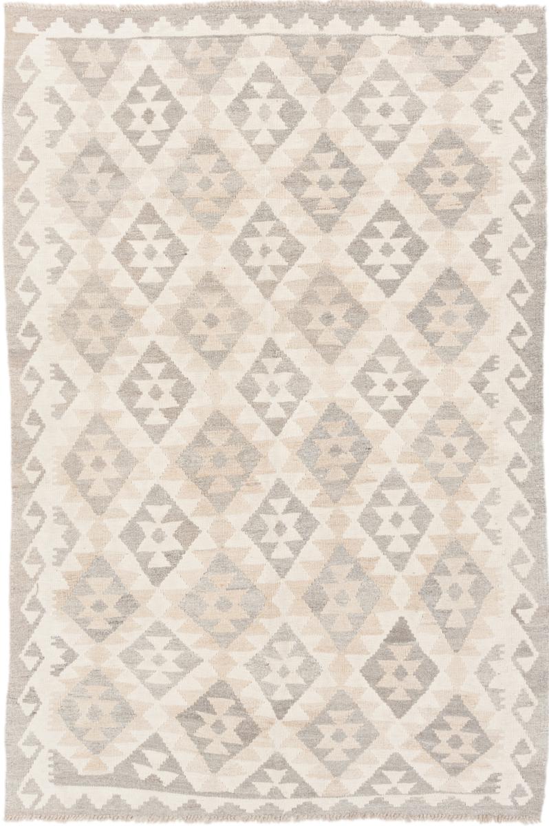 Tapis afghan Kilim Afghan Heritage 204x152 204x152, Tapis persan Tissé à la main