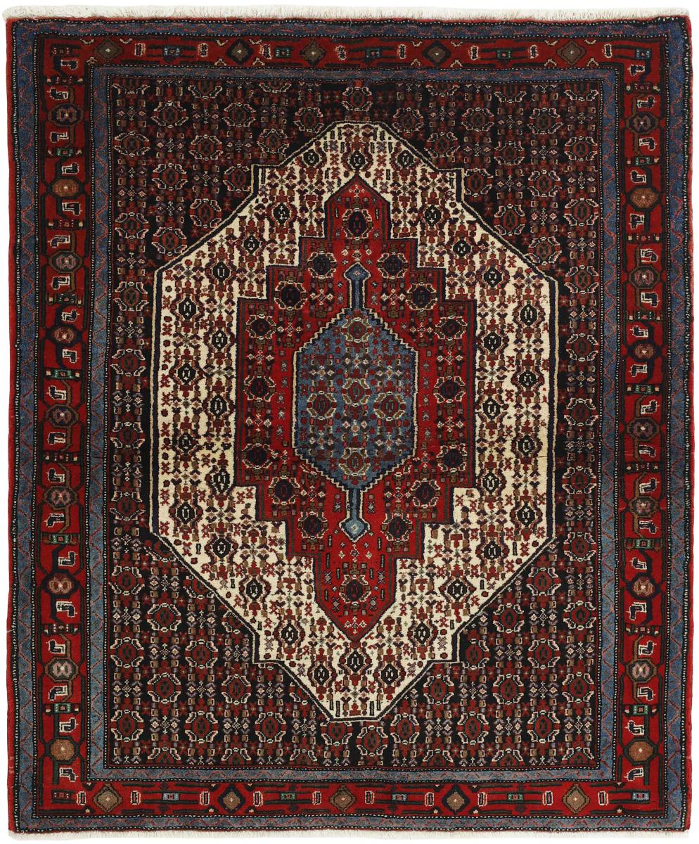Persisk matta Senneh 152x131 152x131, Persisk matta Knuten för hand