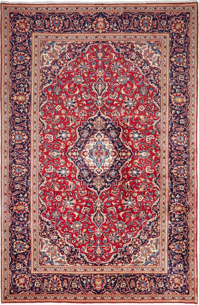 Persian Rug Keshan 10'0"x6'6" 10'0"x6'6", Persian Rug Knotted by hand
