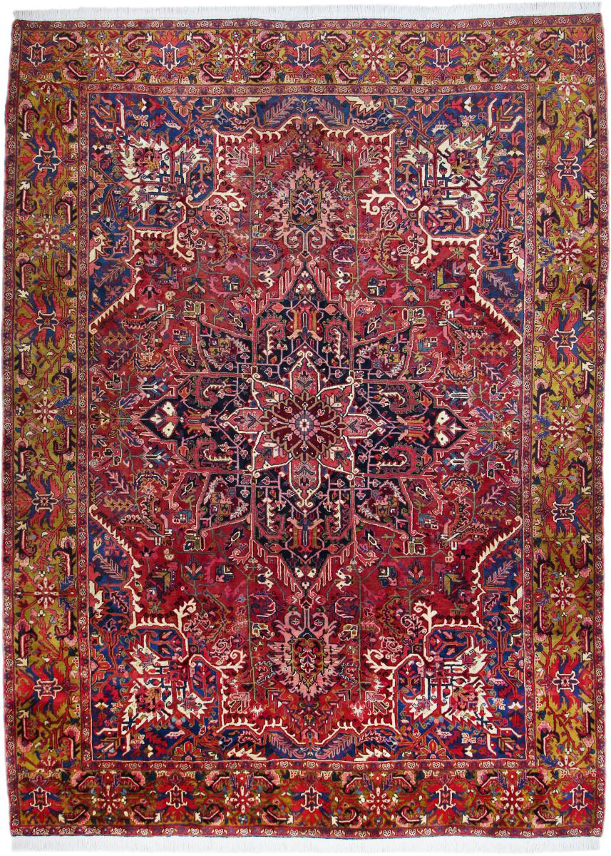 Persian Rug Heriz 391x296 391x296, Persian Rug Knotted by hand