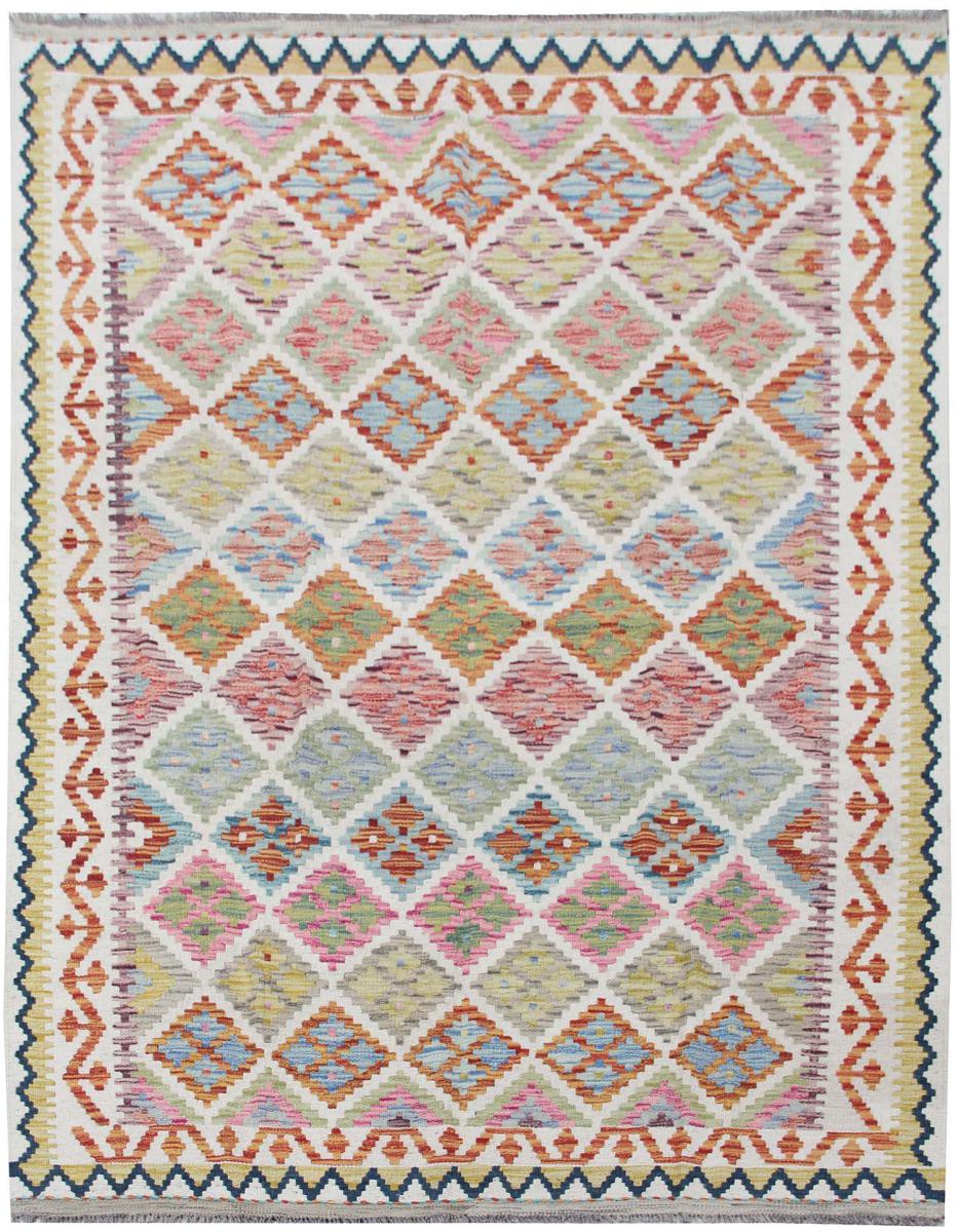 Afghansk teppe Kelim Afghan 6'6"x5'1" 6'6"x5'1", Persisk teppe Handwoven 