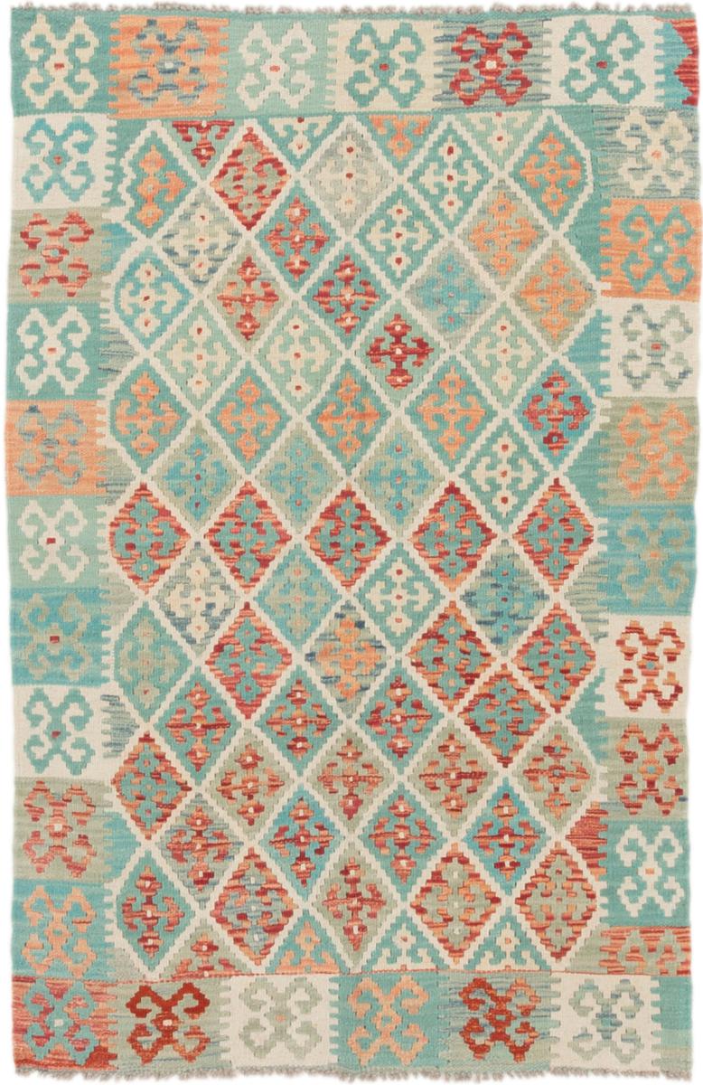 Afghaans tapijt Kilim Afghan 157x104 157x104, Perzisch tapijt Handgeweven
