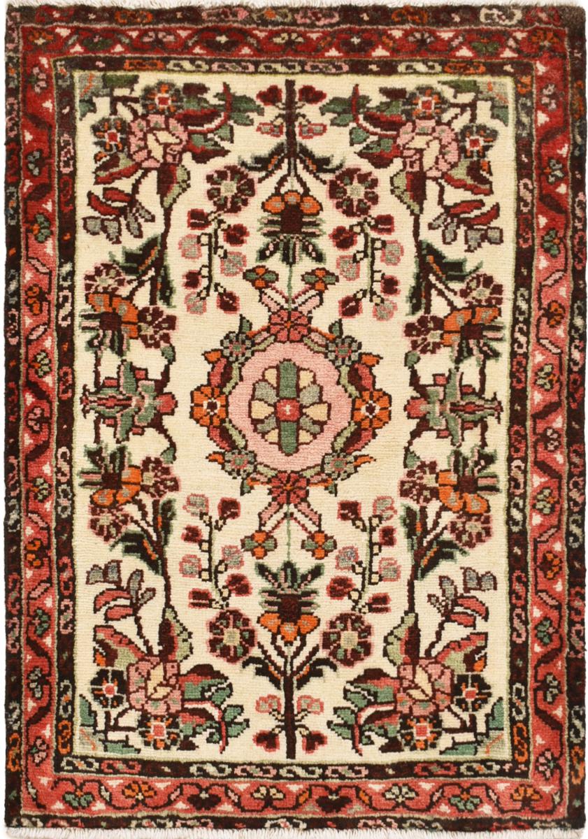 Tapis persan Hamadan 99x69 99x69, Tapis persan Noué à la main