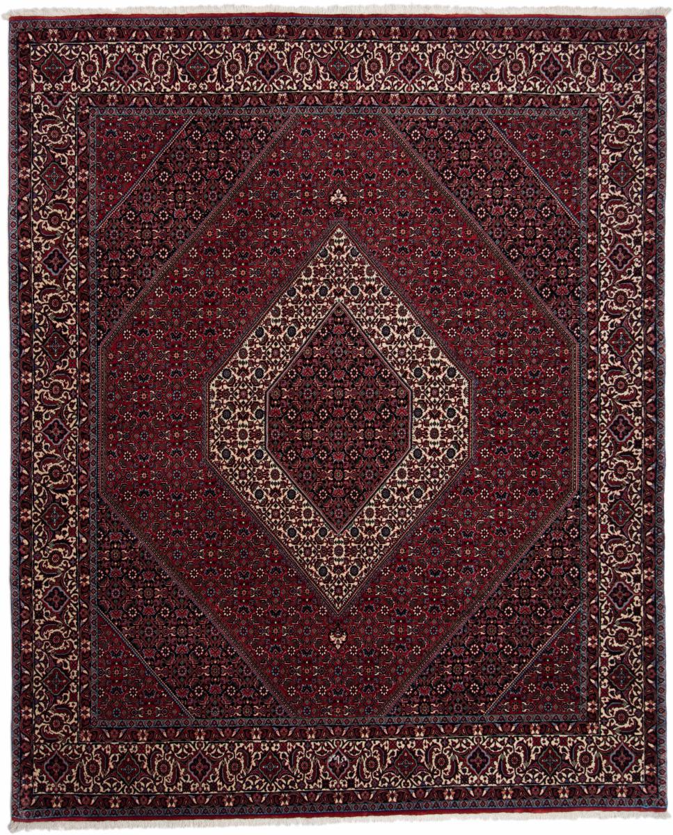 Tapis persan Bidjar 8'3"x6'9" 8'3"x6'9", Tapis persan Noué à la main