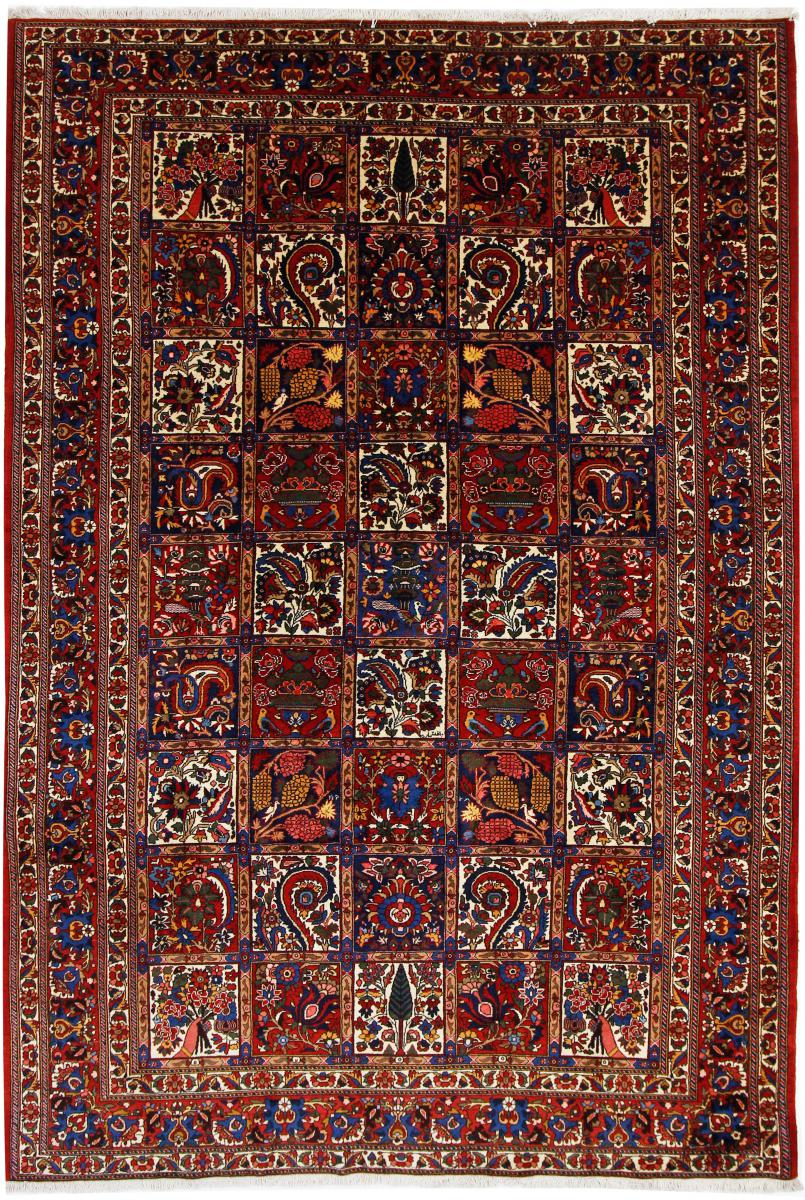 Persialainen matto Bakhtiar 304x201 304x201, Persialainen matto Solmittu käsin