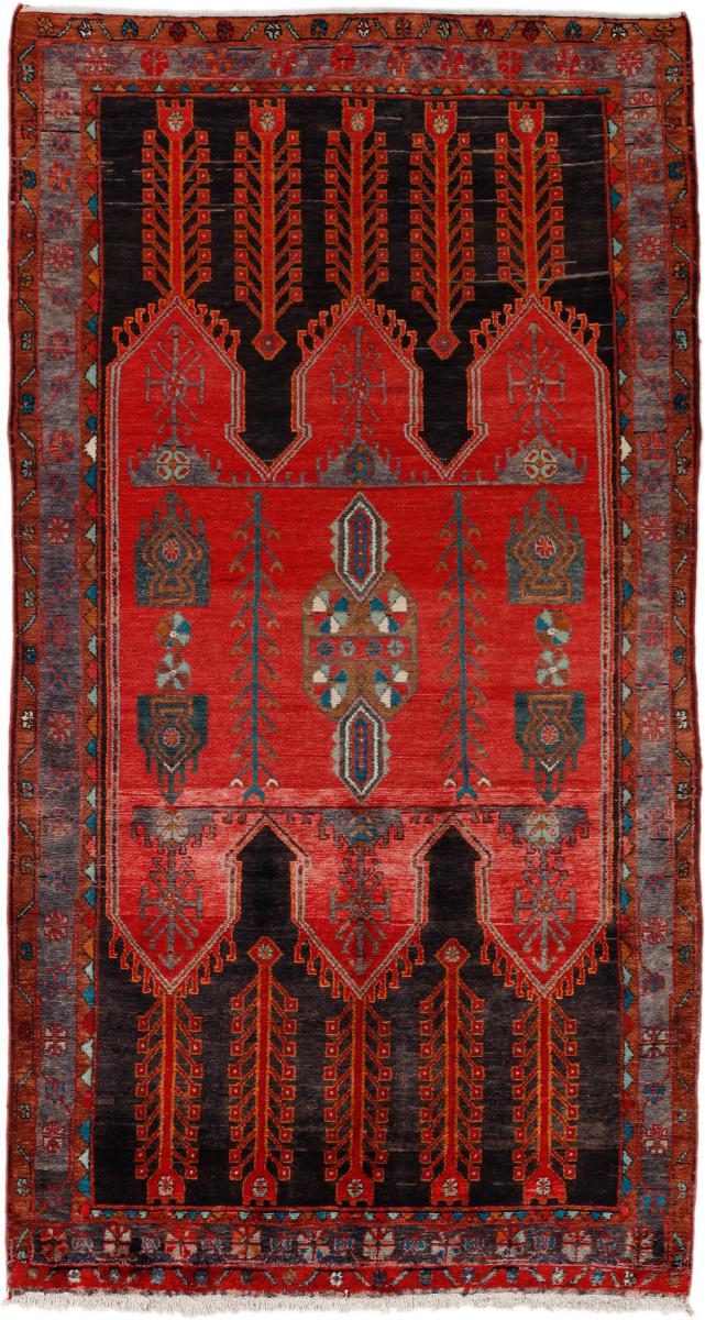 Perzisch tapijt Koliai 9'1"x4'9" 9'1"x4'9", Perzisch tapijt Handgeknoopte