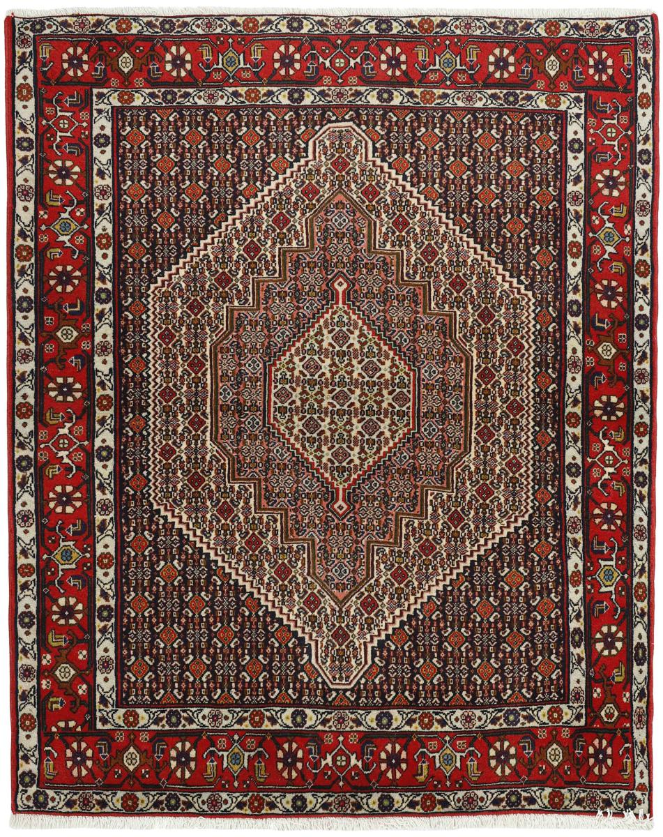 Perzsa szőnyeg Senneh 152x122 152x122, Perzsa szőnyeg Kézzel csomózva