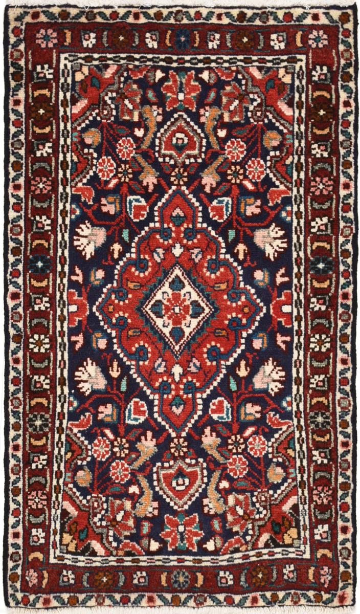 Tapis persan Hamadan 94x53 94x53, Tapis persan Noué à la main