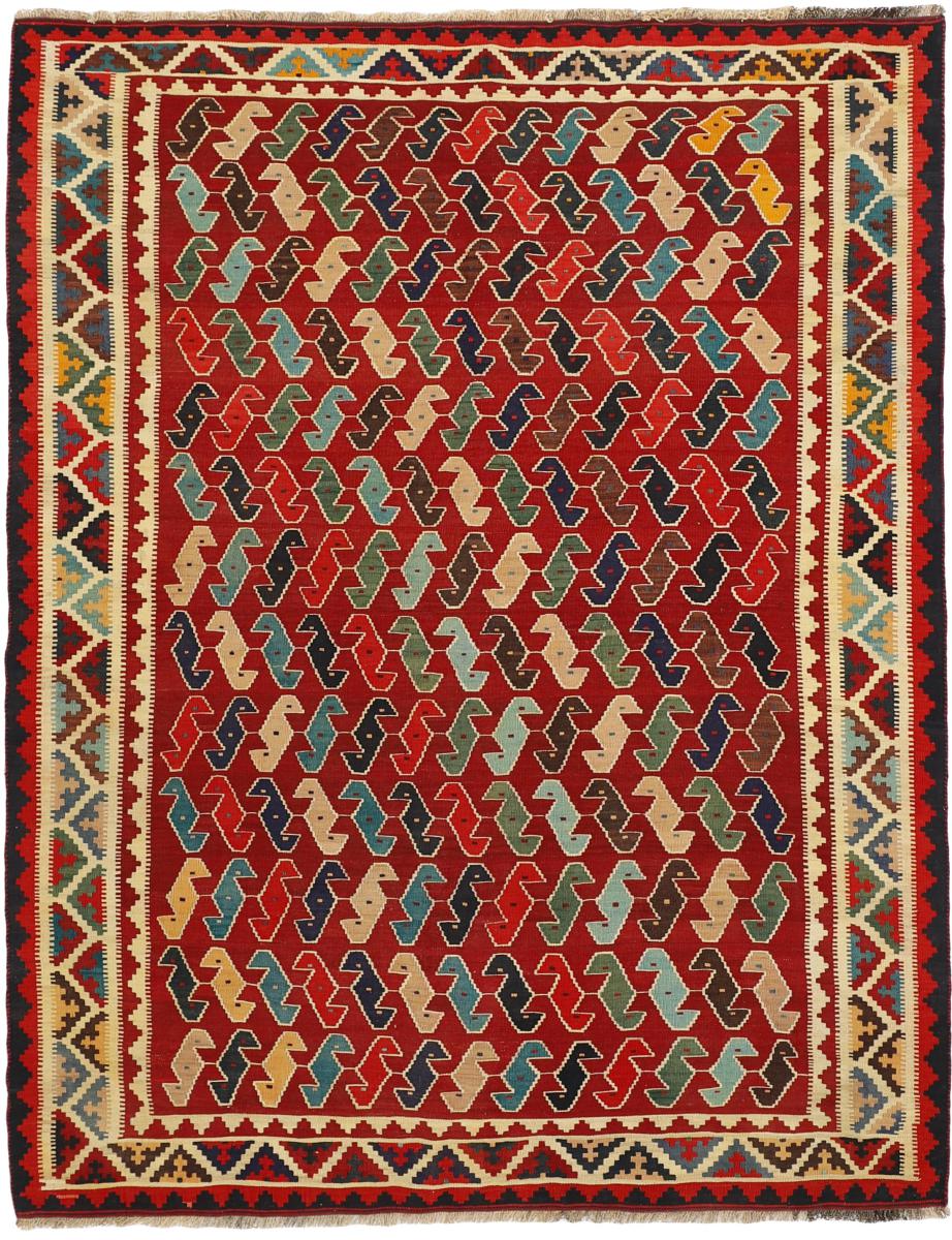 Perzisch tapijt Kilim Fars 7'9"x5'10" 7'9"x5'10", Perzisch tapijt Handgeweven