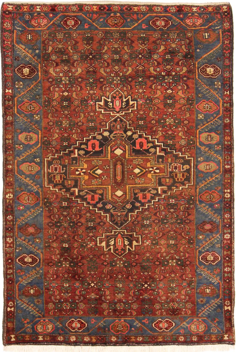 Persian Rug Khamseh 194x125 194x125, Persian Rug Knotted by hand