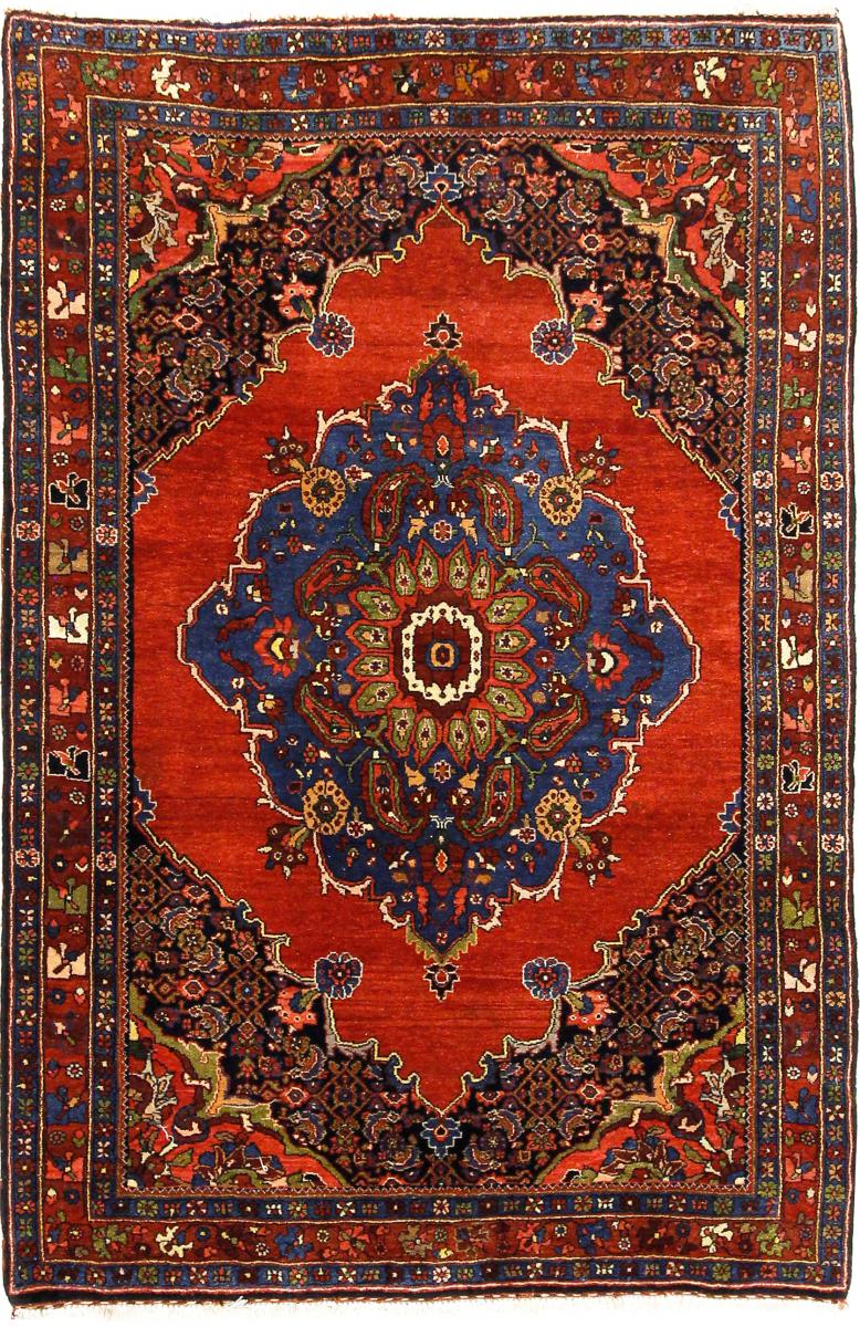 Persialainen matto Bidjar Antiikki 164x108 164x108, Persialainen matto Solmittu käsin