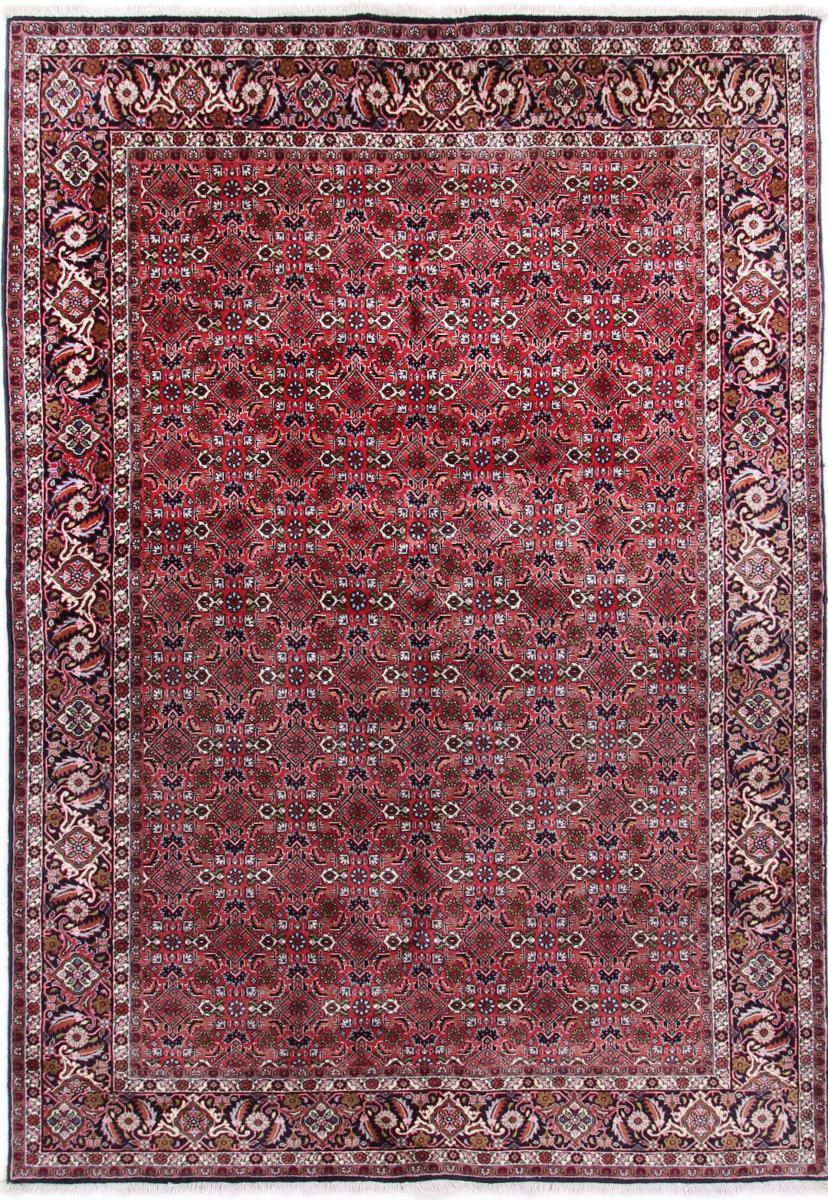 Tapis persan Bidjar 8'0"x5'8" 8'0"x5'8", Tapis persan Noué à la main