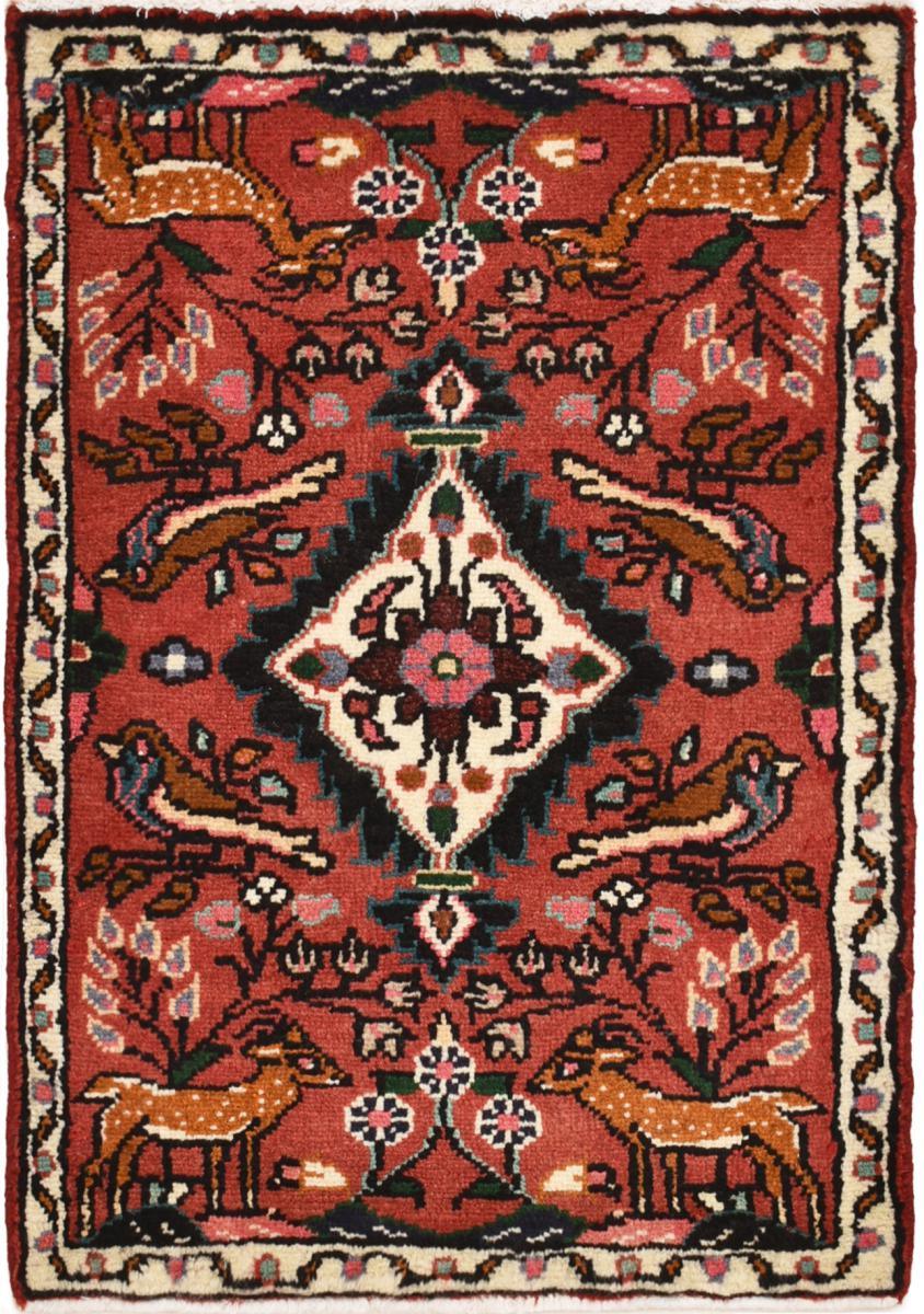 Tapis persan Hamadan 78x53 78x53, Tapis persan Noué à la main