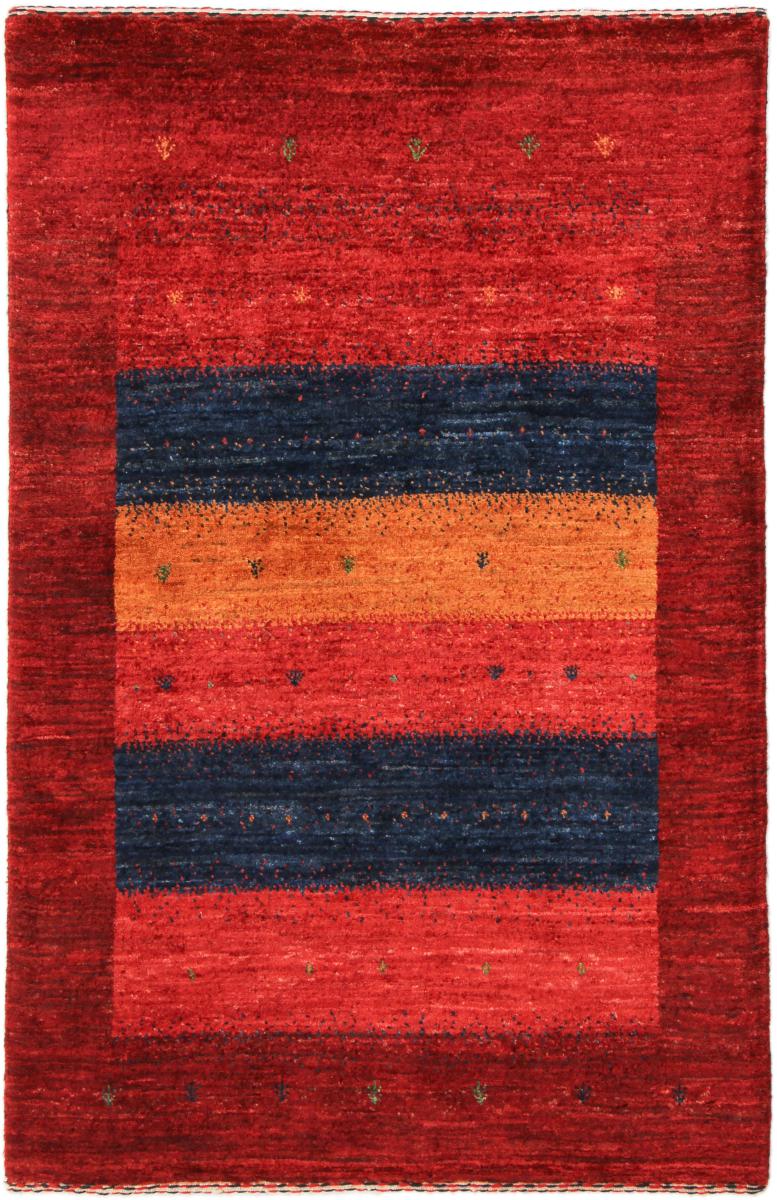 Persian Rug Persian Gabbeh Loribaft Nowbaft 121x79 121x79, Persian Rug Knotted by hand
