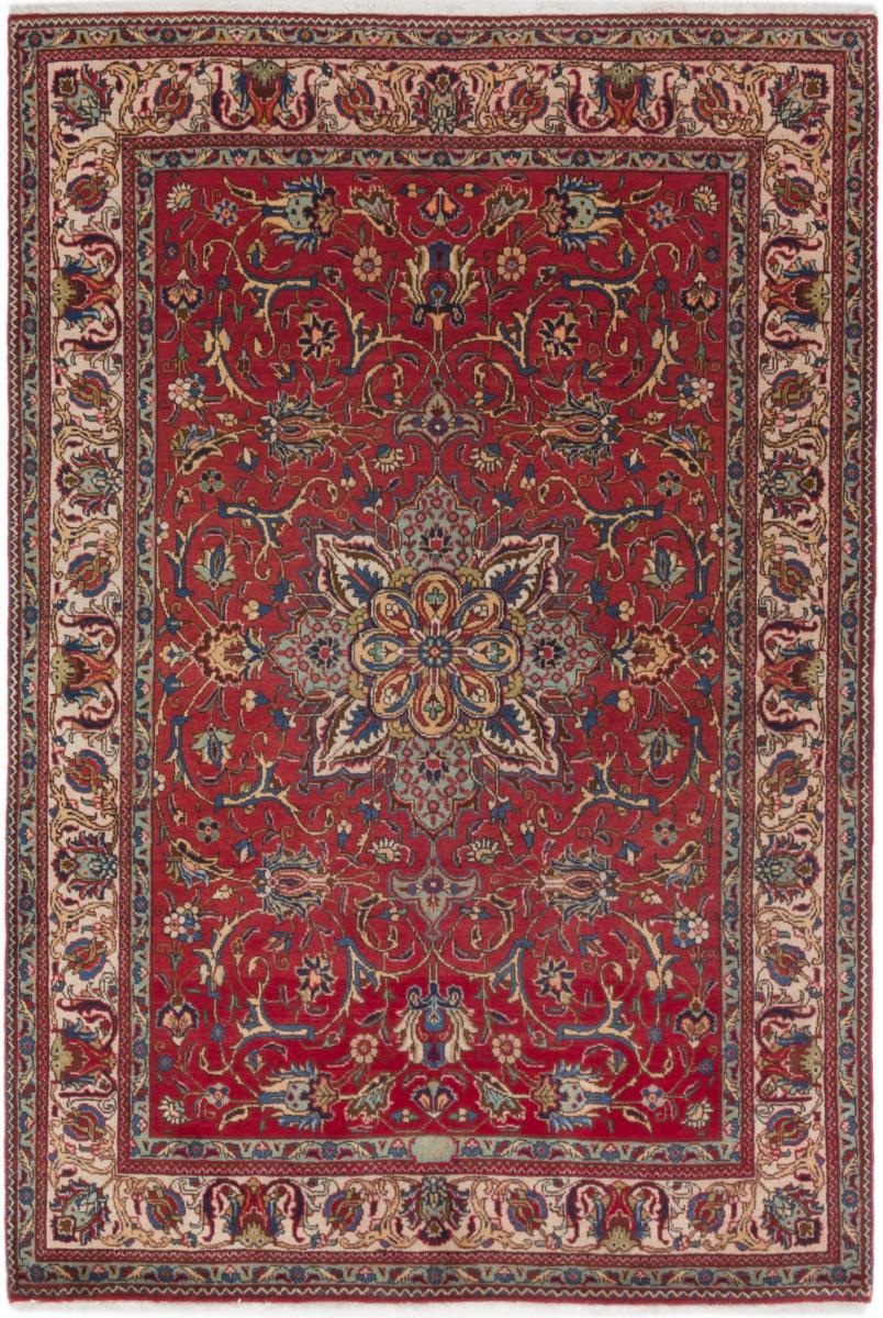 Persisk matta Tabriz 208x140 208x140, Persisk matta Knuten för hand