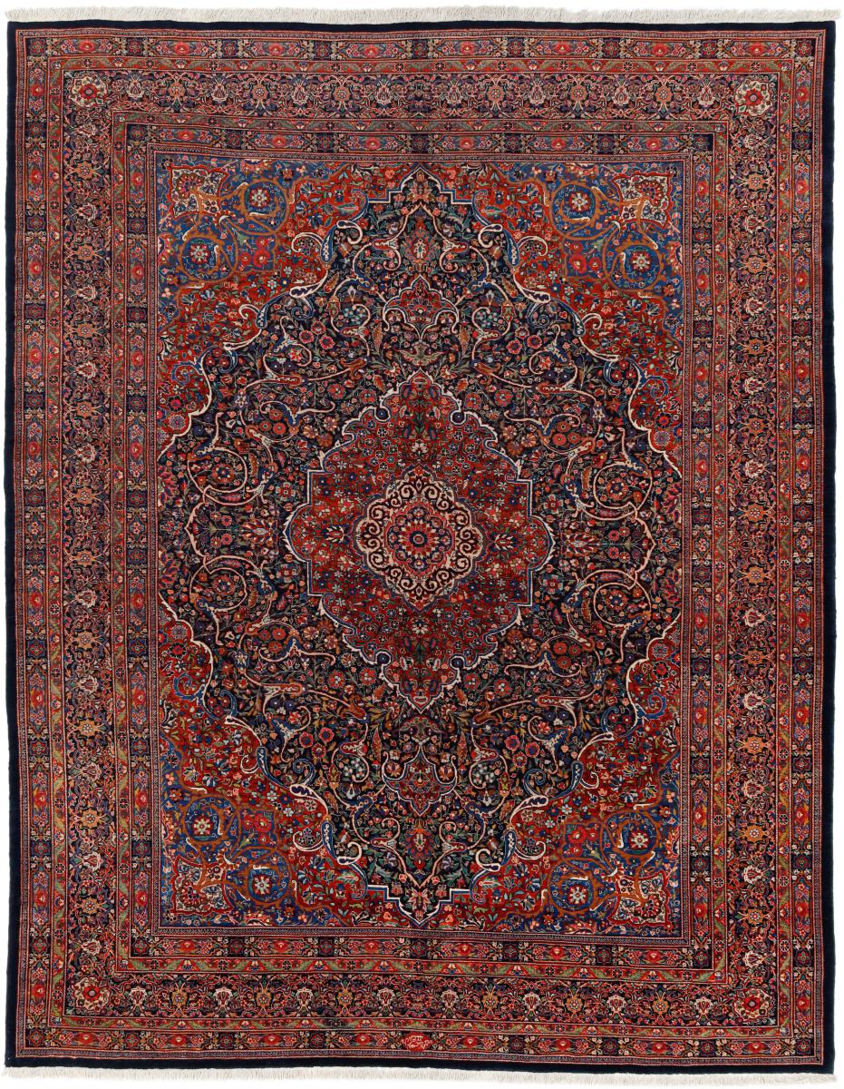  ペルシャ絨毯 ケルマンshah アンティーク 402x311 402x311,  ペルシャ絨毯 手織り
