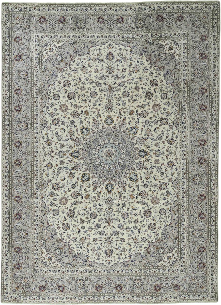 Tapis persan Kashan 401x292 401x292, Tapis persan Noué à la main