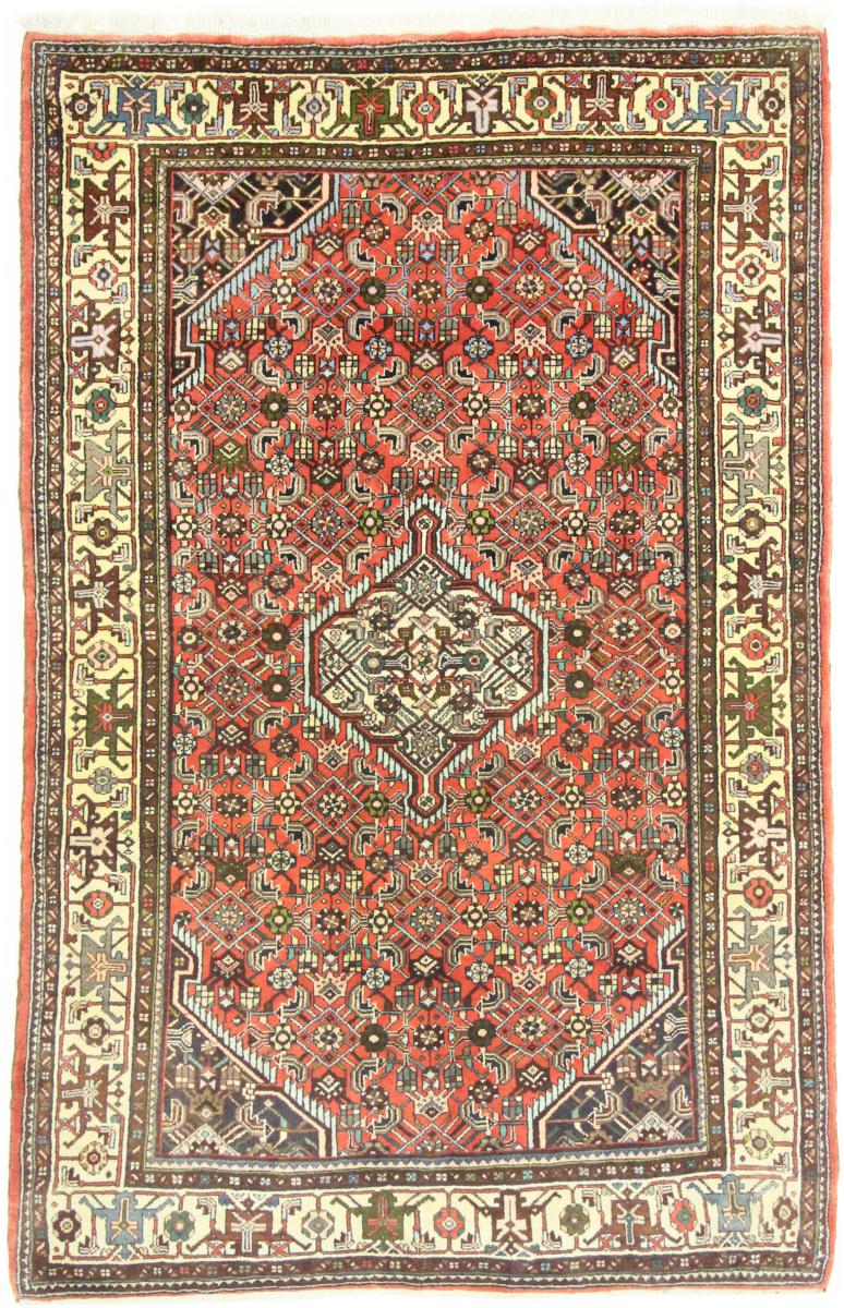 Persian Rug Borchaloo 6'11"x4'5" 6'11"x4'5", Persian Rug Knotted by hand