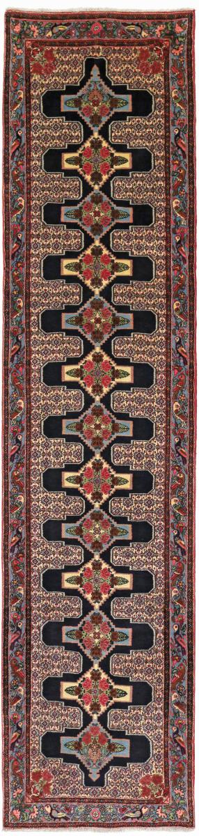 Persian Rug Sanandaj 11'11"x2'8" 11'11"x2'8", Persian Rug Knotted by hand