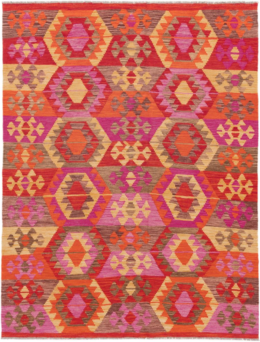 Alfombra afgana Kilim Afghan 200x152 200x152, Alfombra persa Tejido a mano