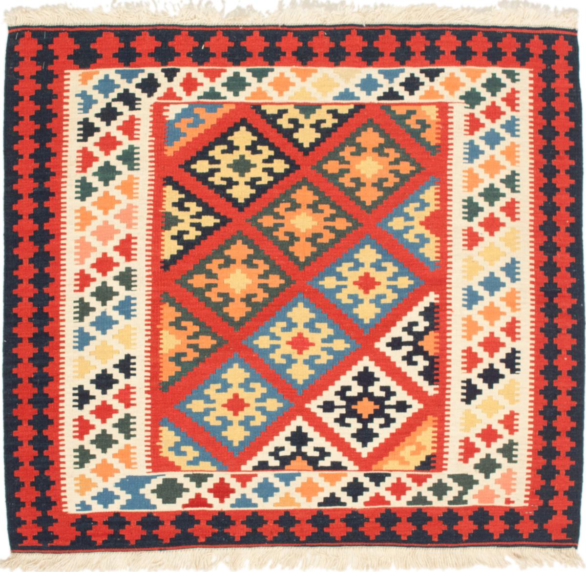 Persisk matta Kilim Fars 102x94 102x94, Persisk matta handvävd 