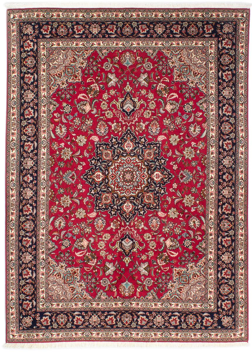 Persisk matta Tabriz 50Raj Silkesvarp 216x159 216x159, Persisk matta Knuten för hand