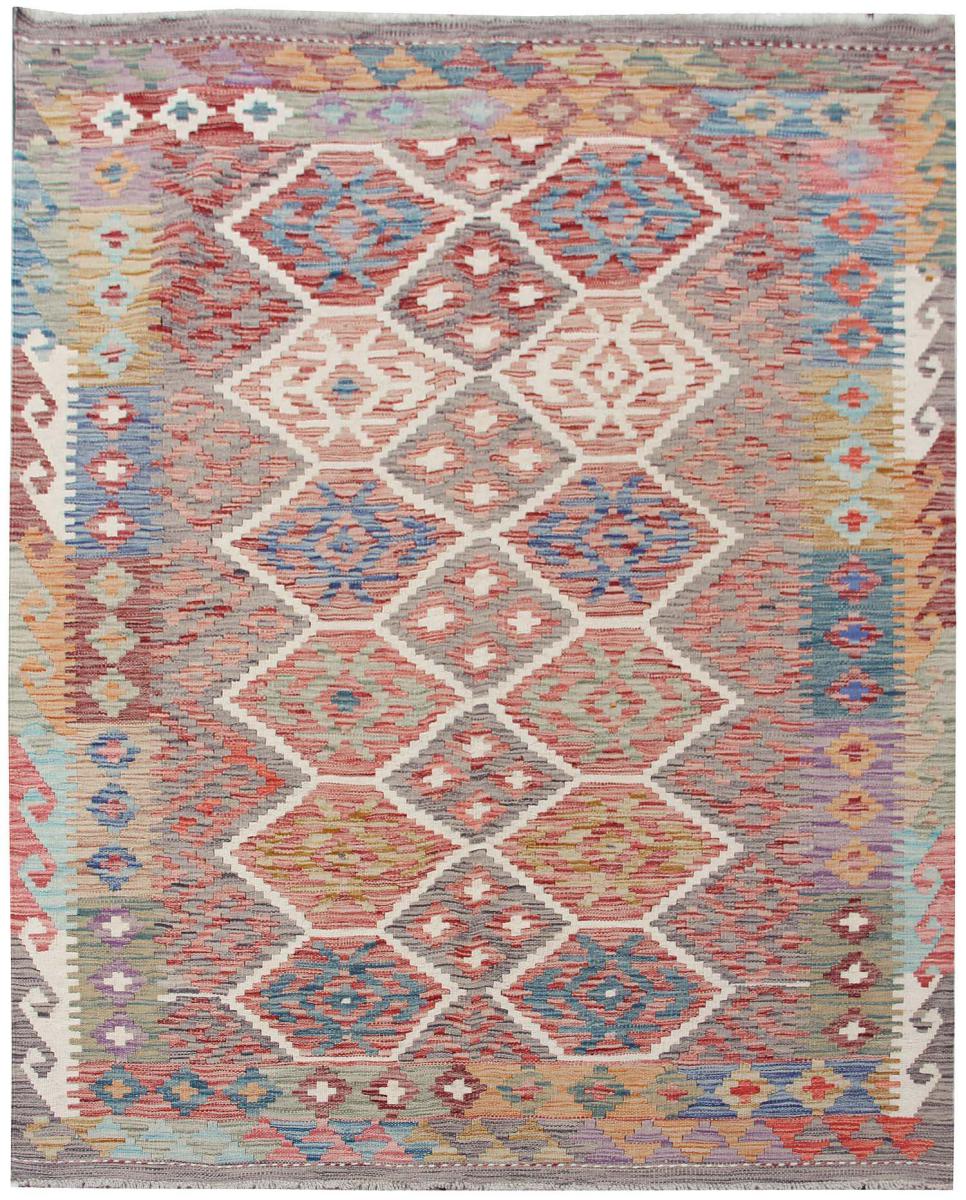 Tapis afghan Kilim Afghan 189x152 189x152, Tapis persan Tissé à la main