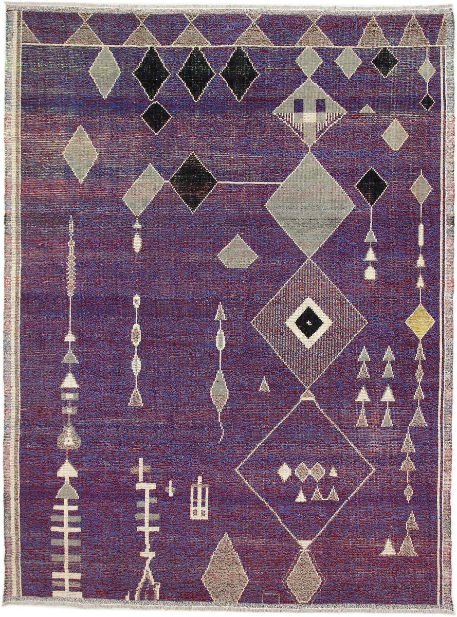 Tapis pakistanais Berber Maroccan Design 360x269 360x269, Tapis persan Noué à la main