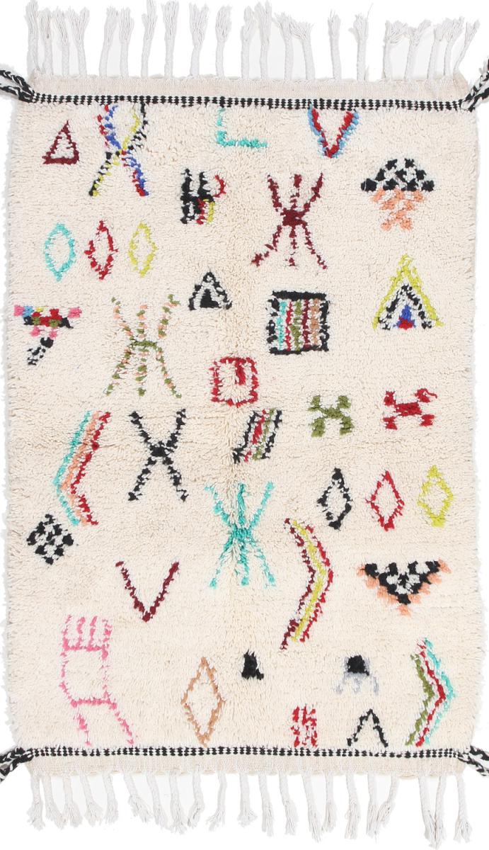 Marokkaans tapijt Berbers Maroccan Beni Ourain 159x104 159x104, Perzisch tapijt Handgeknoopte