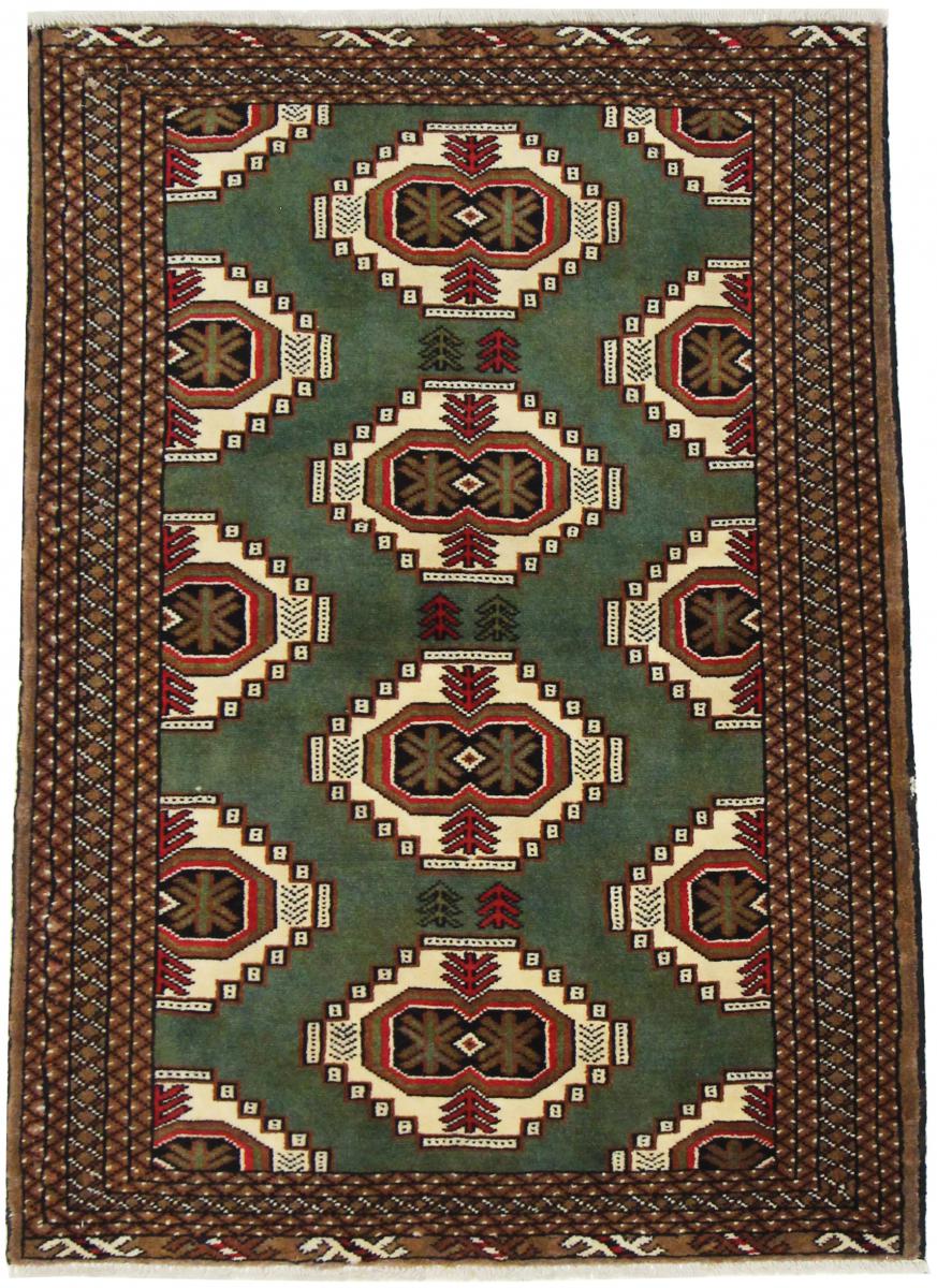 Περσικό χαλί Turkaman 142x99 142x99, Περσικό χαλί Οι κόμποι έγιναν με το χέρι