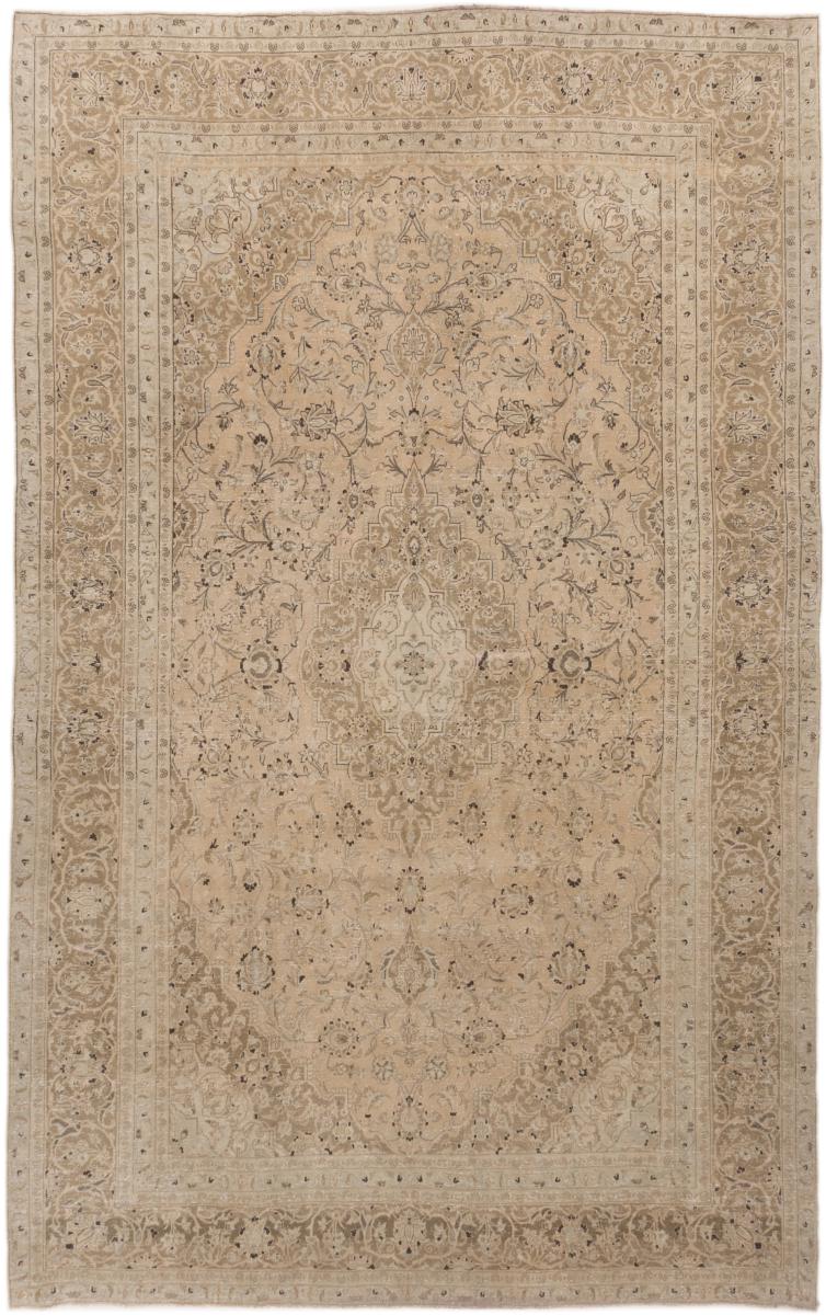 Tapis persan Vintage 376x234 376x234, Tapis persan Noué à la main