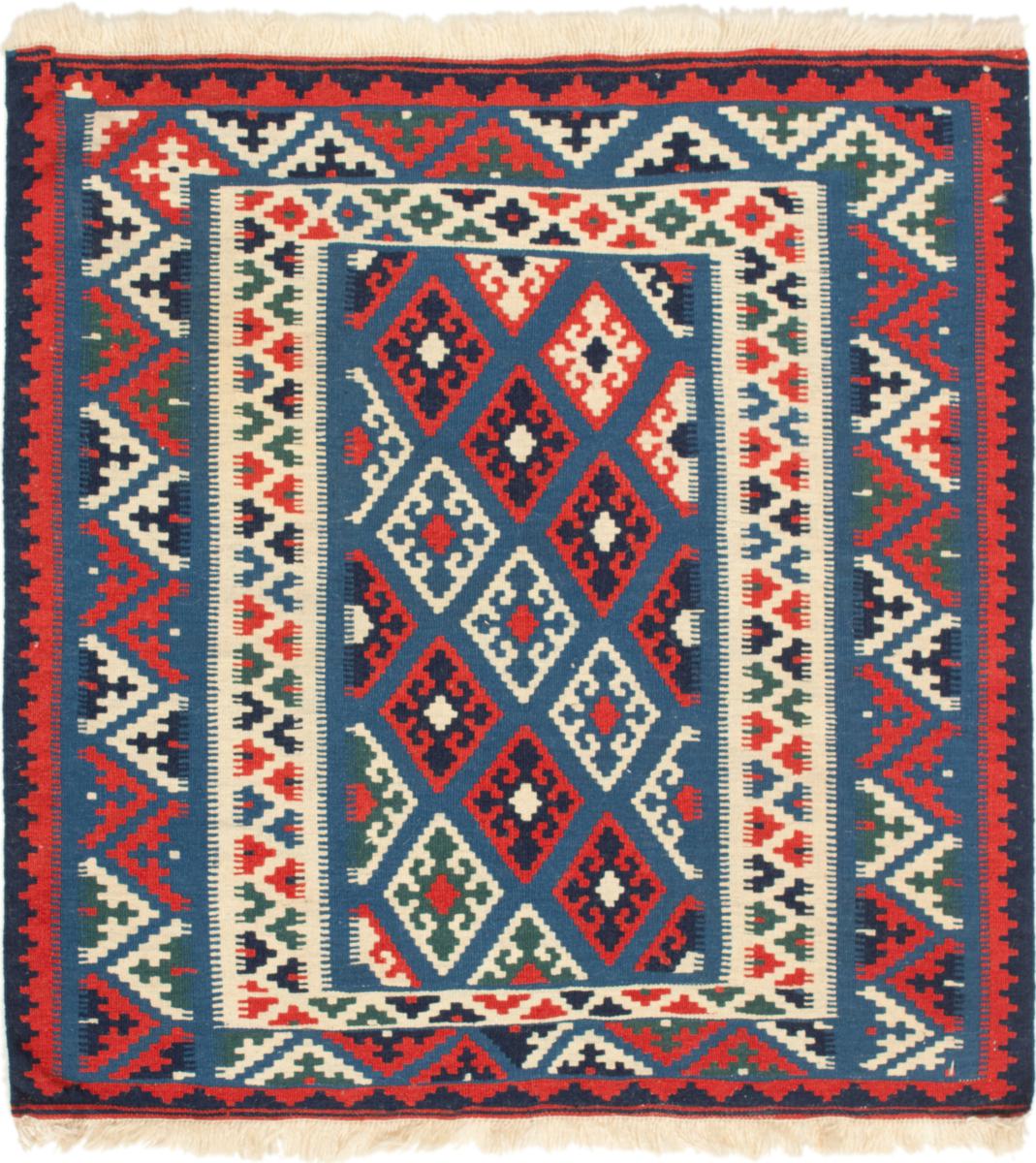 Persialainen matto Kelim Fars 111x106 111x106, Persialainen matto kudottu