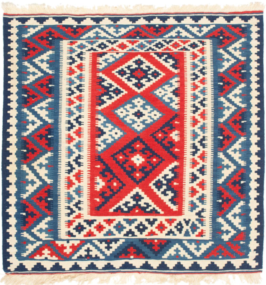 Tappeto persiano Kilim Fars 102x104 102x104, Tappeto persiano Tessuto a mano