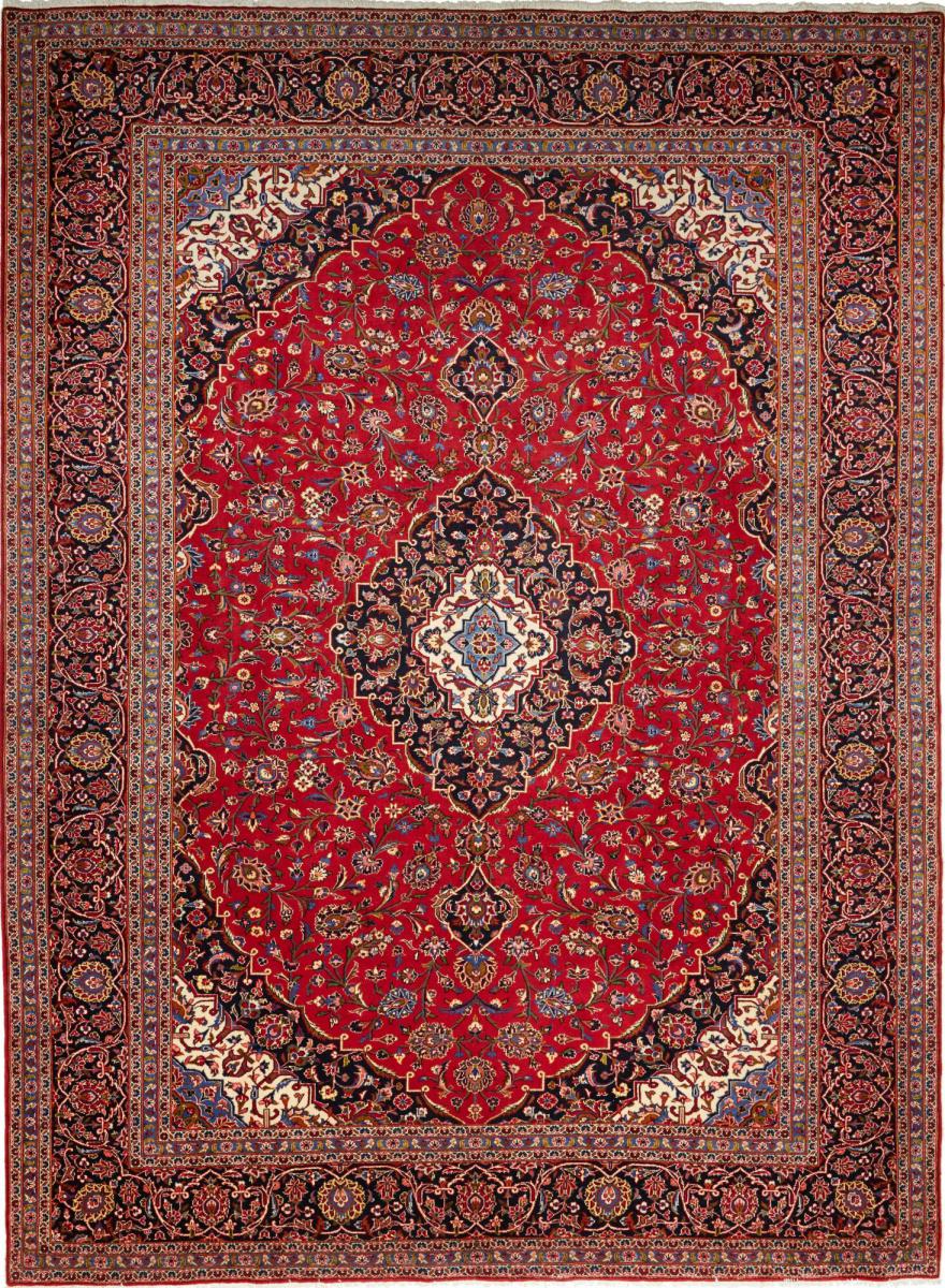 Persialainen matto Keshan 397x292 397x292, Persialainen matto Solmittu käsin