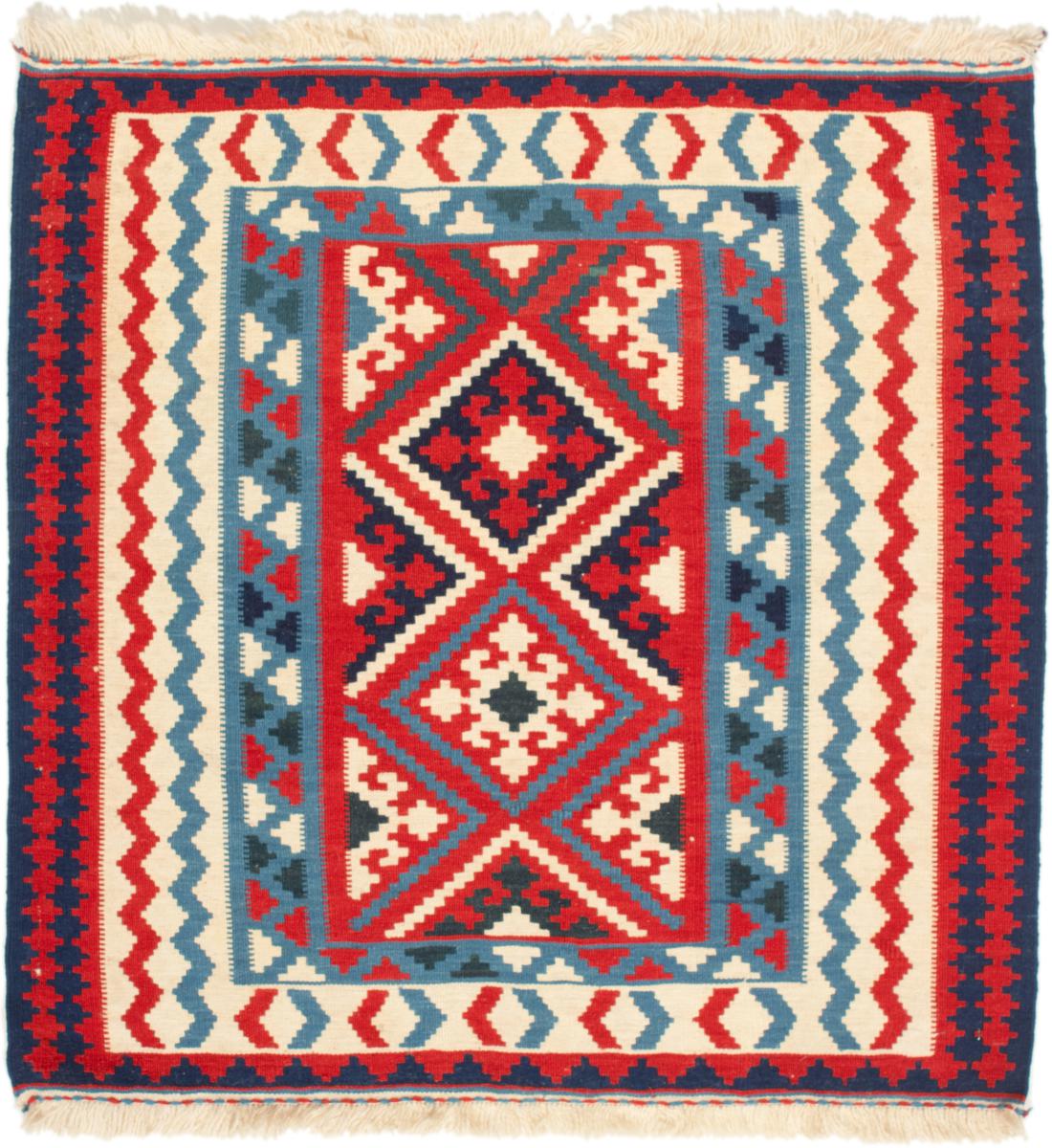 Tapete persa Kilim Fars 107x106 107x106, Tapete persa Tecido à mão