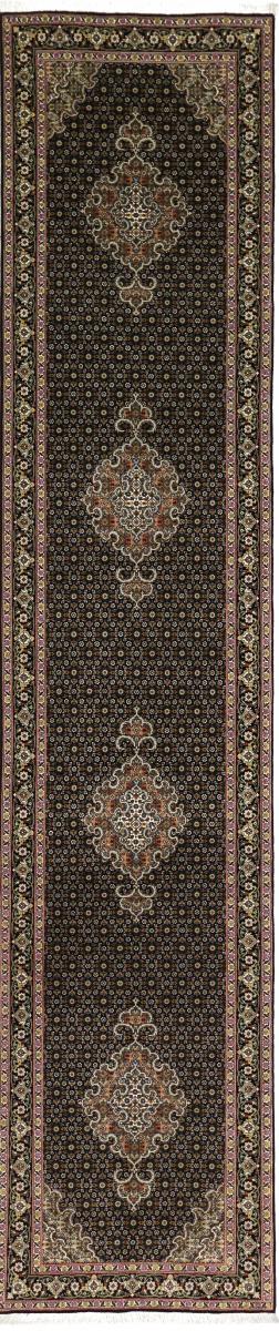 Perzisch tapijt Tabriz Mahi 13'0"x2'7" 13'0"x2'7", Perzisch tapijt Handgeknoopte