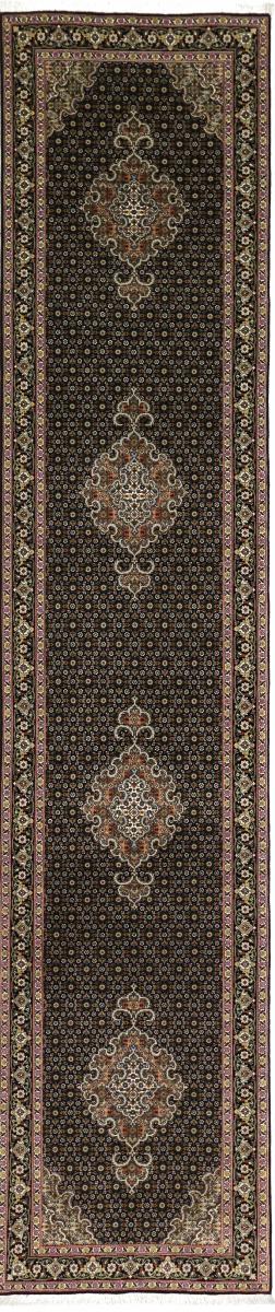 Tapis persan Tabriz Mahi 396x79 396x79, Tapis persan Noué à la main